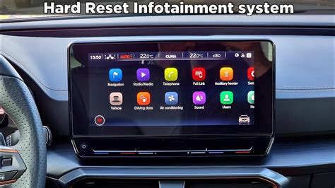 After this, you can reset the system light, which does not turn off all by itself. . Cupra formentor infotainment problems